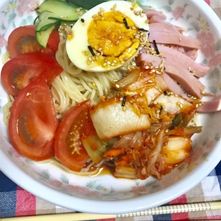 夏にぴったり冷麺